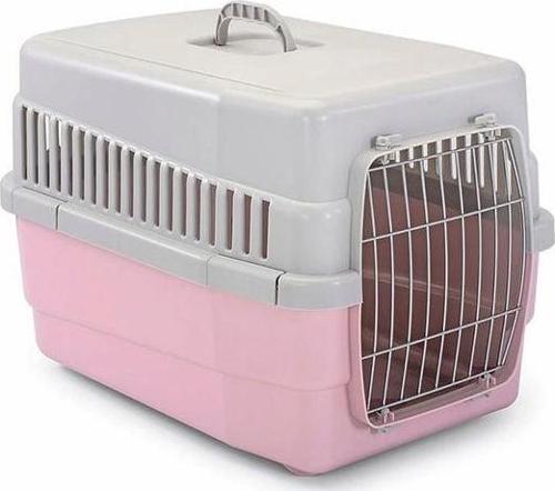 Carry 60 Köpek Taşıma Çantası Pembe 60x40x40 Cm