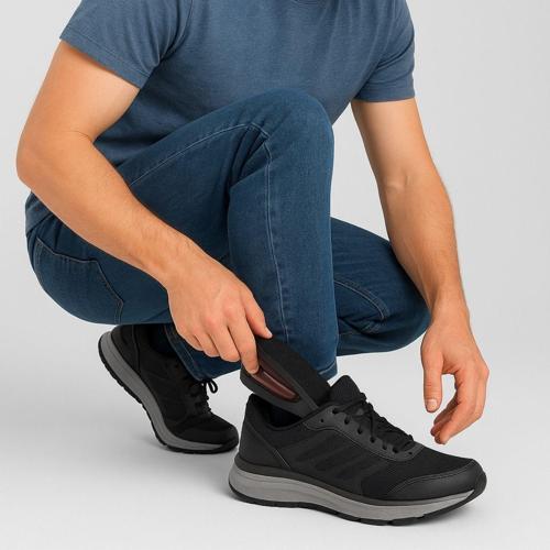 BÜRO Ev Ofis Personeli için 5CM Boy Uzatıcı Silikon Topuk Tabanlık