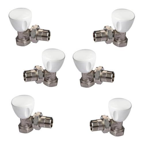 Köşe Radyatör Valfi 6 Adet 1/2 Rv3 602120641 Eca