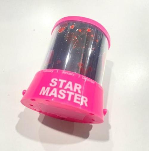 Yeni Moda Renkli Yıldızlar Led Gece Işığı Pembe