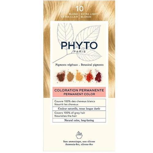 Phytocolor Bitkisel Saç Boyası 10 - Çok Açık Sarı Yeni Formül