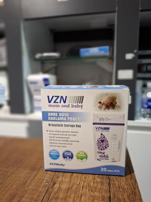 ANNE SÜTÜ SAKLAMA POŞETİ 2 ADET ( 40 POŞET )