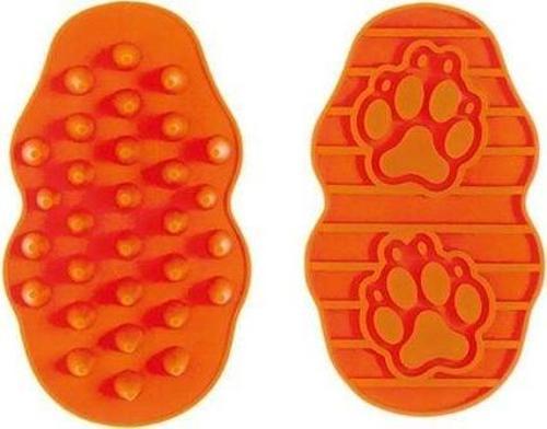 Termoplastik Kauçuk Fırça Peluş Köpek Oyuncağı 13x7.5 Cm