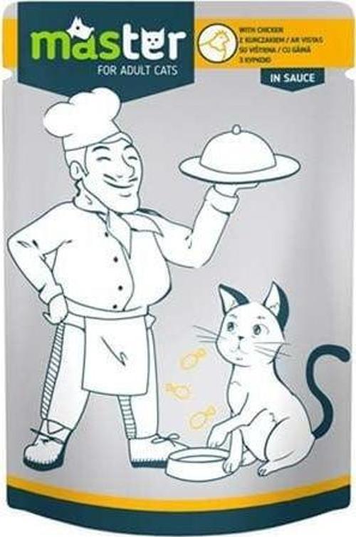 Tavuklu Pouch Konserve Kedi Maması 80 Gr