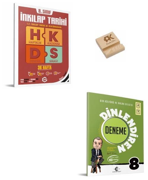 Arı LGS 8. Sınıf İnkılap ve Din Kültürü Haftalık Kazanım Denemeleri + Telefon Standı