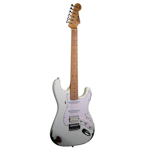 RLC-100 PW Limited Edition Heavy Relic Elektro Gitar (Polar White)