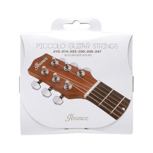 IPCS6C Piccolo Akustik Gitar Teli Seti – 80/20 Bronz, .010 - .047, Parlak Ton
