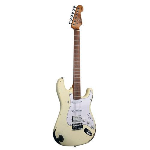 RLC-100 OW Limited Edition Heavy Relic Elektro Gitar (Olympic White)