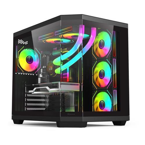 T51 Ryzen 5 5600 16GB 512GB M.2 NVME RTX 5060 8GB 240MM Sıvı Soğutma Oyuncu Masaüstü Bilgisayarı