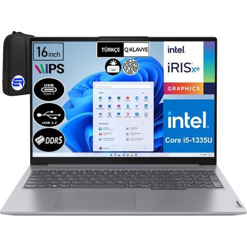 Thinkbook 16 G6 Irl 21KH001ETR I5-1335U 16 GB Ram 512 GB Ram SSD WIN11 Pro 16" Wuxga + Elektropasaj Çanta