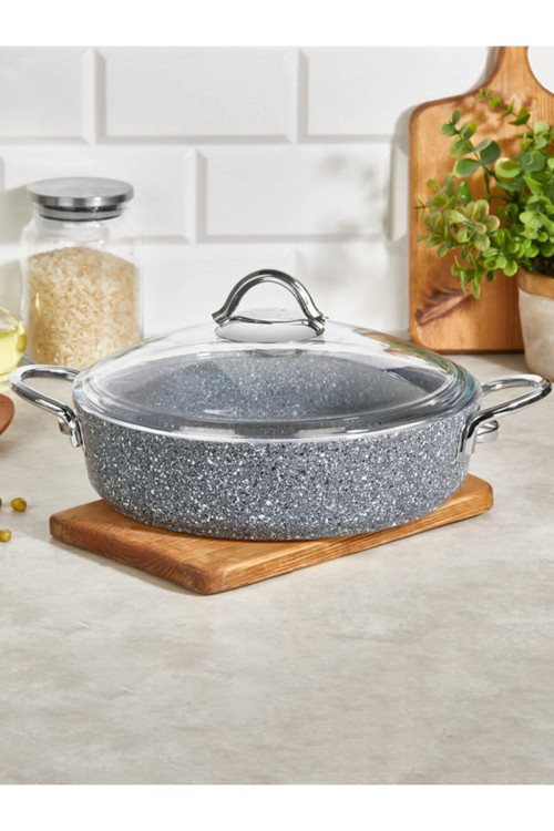 Pedra Indüksiyon 22 Cm Basık Tencere