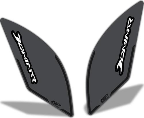 Bajaj Dominar 250 / 400 2017-2023 Uyumlu Yan Pad Gri