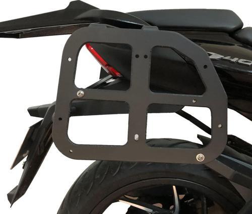 Bajaj Dominar 400 2017-2019 Uyumlu Yan Çanta Demiri Siyah