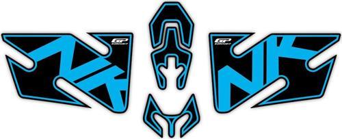 CF Moto 250 NK 2018-2022 Uyumlu Tank Pad Turkuaz