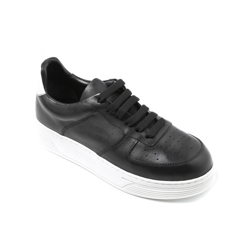 Kadın Sneaker ( Günlük) PO-026 13 V2 ZN Giuseppe Mengoni Analin Siyah Analin Beyaz R7974