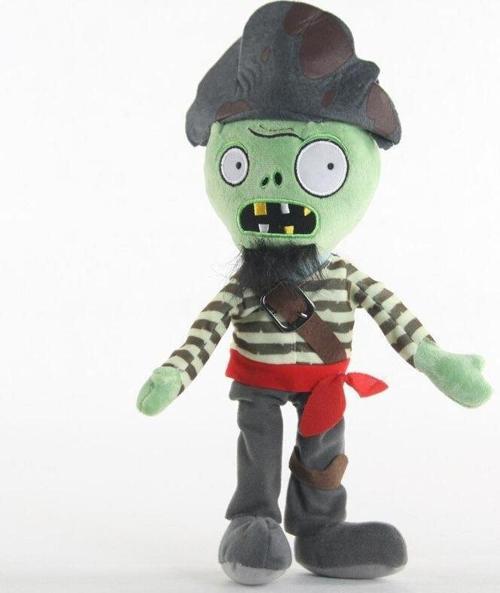 Plants And Zombie Peluş Oyuncak 30CM Swashbuckler Zombie