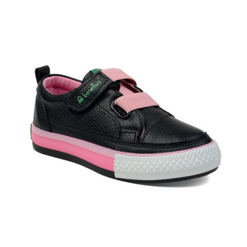 Bennetton Kız Çocuk Spor BN-30441 Benetton Siyah Pembe