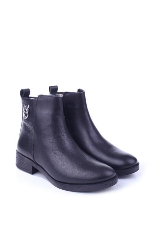 21895-1 Termo Taban Hakiki Deri Günlük Kadın Bot