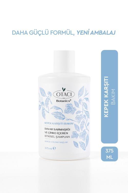 BOTANİCS KEPEK KARŞITI BAKIM DUVAR SARMAŞIĞI VE ÇİNKO İÇEREN BİTKİSEL ŞAMPUAN 375 ML