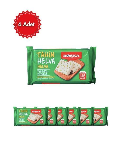 Fıstıklı Helva 500 gr x 6 Paket (Ekonomik Avantaj Koli)