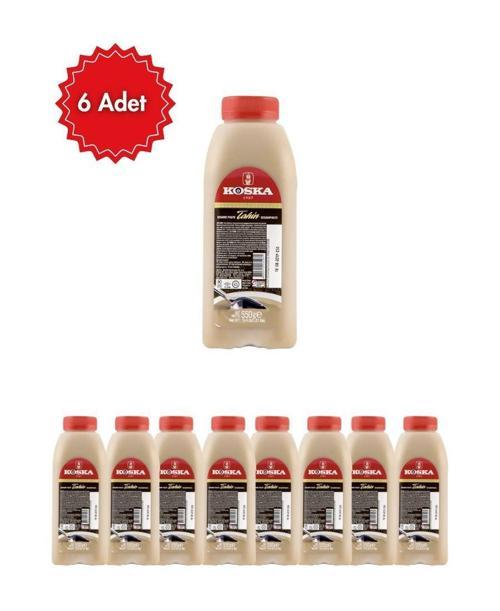 Tahin 550 gr x 6 Adet (Ekonomik Koli Avantaj Paketi)