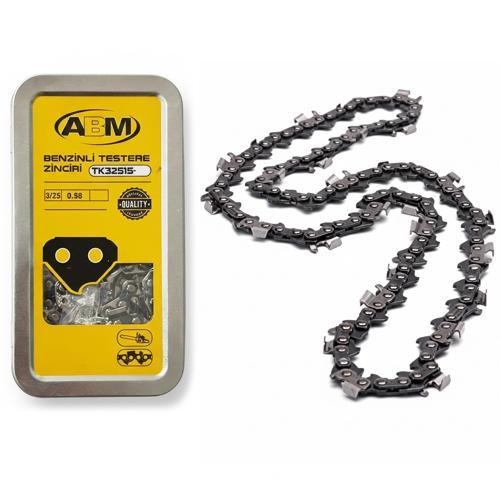Motorlu Testere Zinciri 3/25 Ayak 38 Diş Köşeli