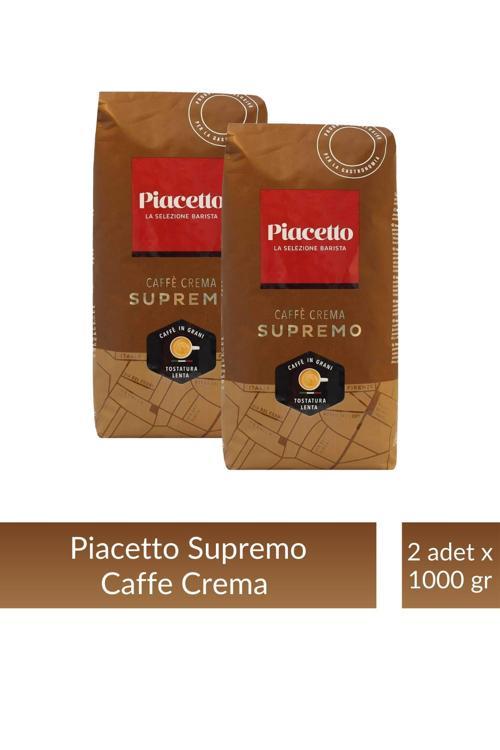 Cafe Crema Supremo Çekirdek Kahve 1 kg x 2 Adet