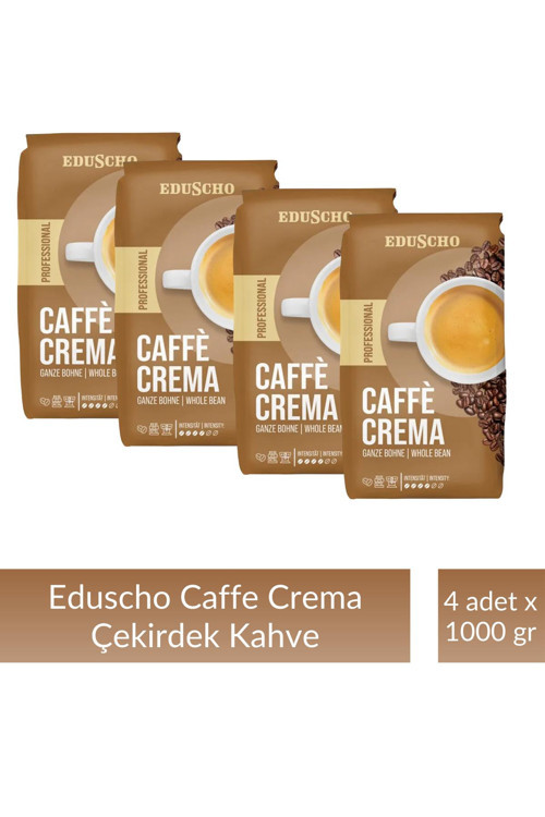 Eduscho Professional Crema Çekirdek 1 KG x 4 Adet