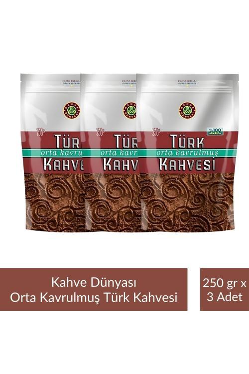 Zıpper Türk Kahvesi Orta Kavrulmuş 250 gr x 4 Adet