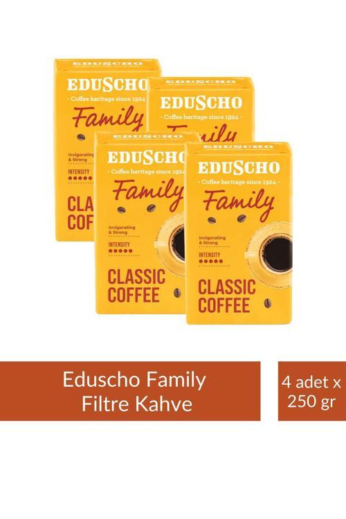 Edusho Family Classic Filtre 250 gr x 4 Adet