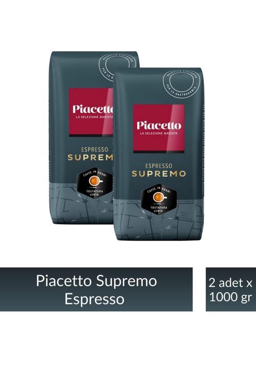 Espresso Supremo Çekirdek Kahve 1 kg x 2 Adet