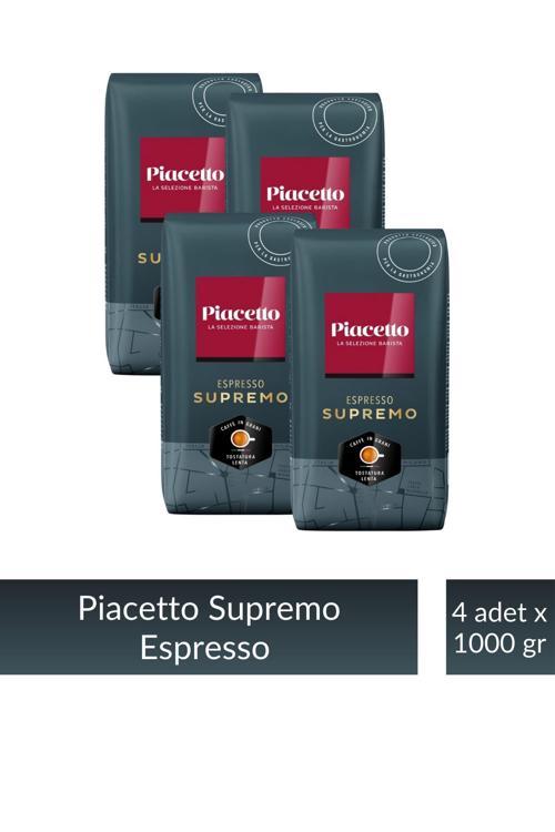 Espresso Supremo Çekirdek Kahve 1 kg x 4 Adet