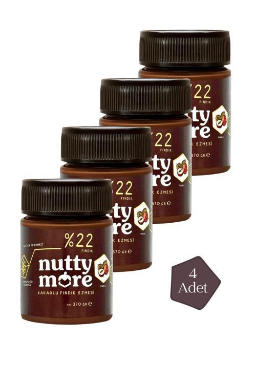 %22 Kakaolu Fındık Ezmesi 370 gr x 4 Adet