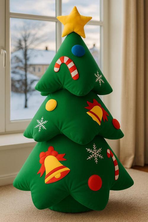 Premium Collection Şişme Yılbaşı Ağacı Süs Dekorasyon