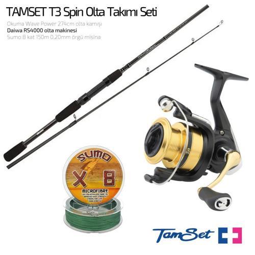 RS4000 Wave Power 274cm 7-30g Spin Olta Takımı TS3