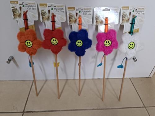 Royalist kedi oltası Matatabili Zilli 42 cm sap