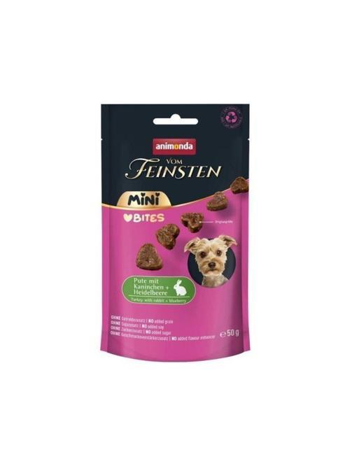 Hindi ve Tavşan Etli Yetişkin Mini Irk Köpek Ödül Maması 50g