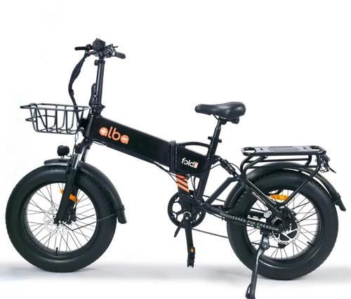 Fold 3 Standart 500 Watt Katlanır Elektrikli Bisiklet Siyah Nfc Özellikli 48v 10,4 Ah Batarya