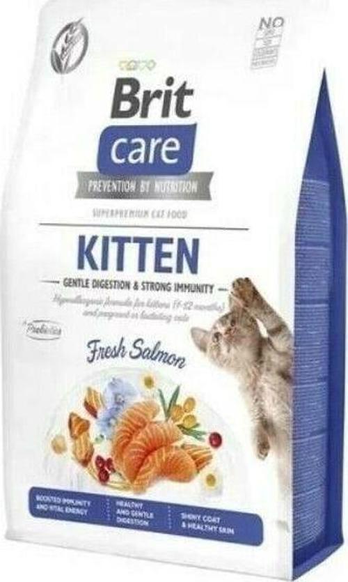 Gentle Digestion Strong Immunity Tahılsız Somonlu Yavru Kedi Maması 2kg