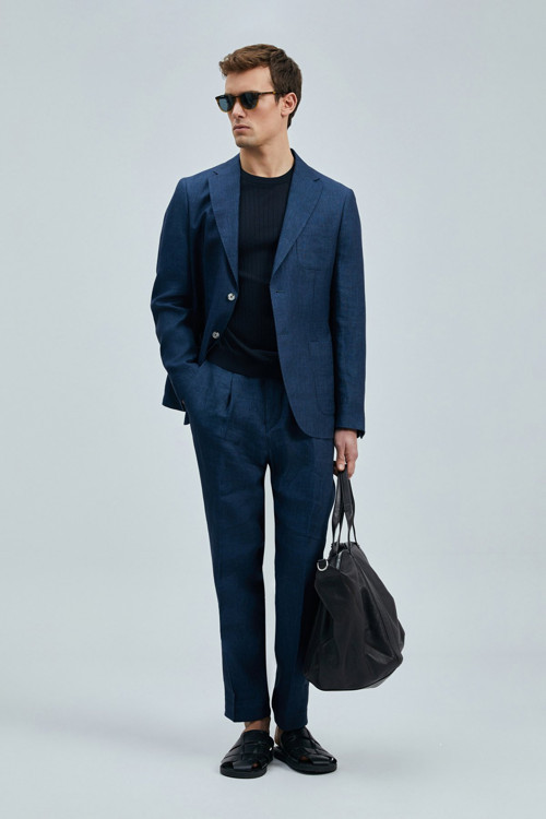 Jaques Spor Erkek Blazer Ceket Slim Fit Lacivert