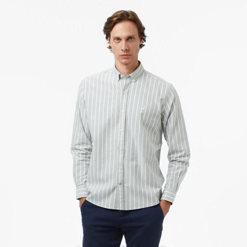 Nautica Classic Fit Erkek Çizgili Gömlek W57405T