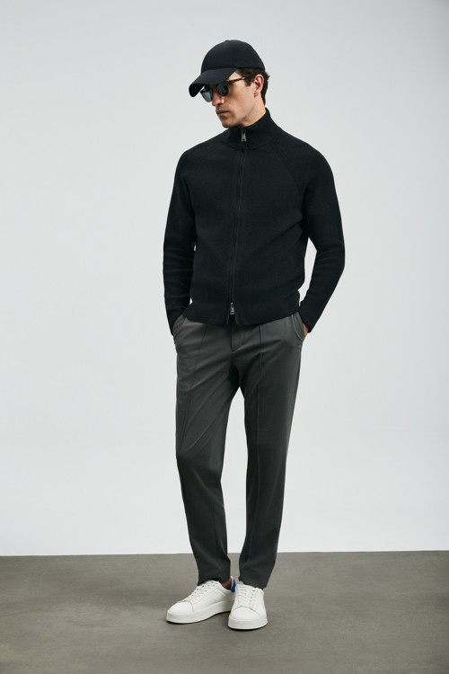 Sımon Smart Erkek Chino Pantolon Slim Fit Yeşil
