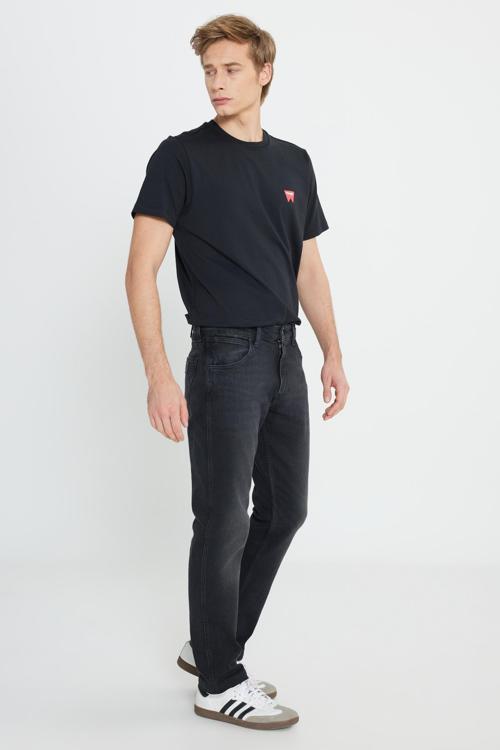 Regular Fit Düşük Bel Esnek Greensboro Erkek Jean Pantolon MW15Q01358