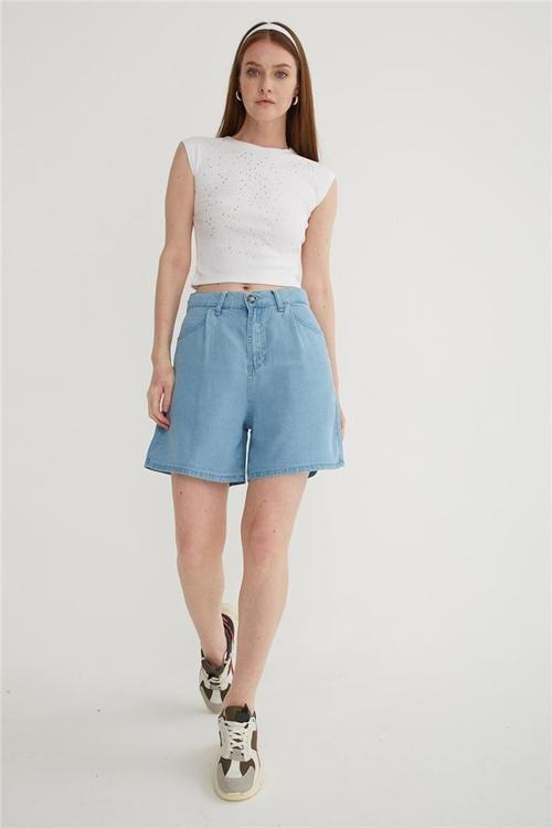 Kadın Denim Şort 25Y0383K1