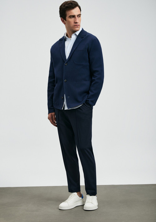 Sımon Smart Erkek Chino Pantolon Slim Fit Lacivert