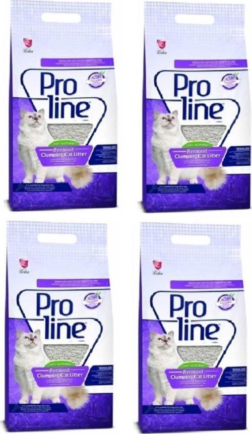 Lavanta Kokulu Bentonit Kedi Kumu 5 lt 4 Adet