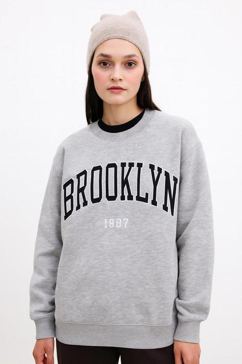 Kadın Oversize Sweatshirt 25K0013K1