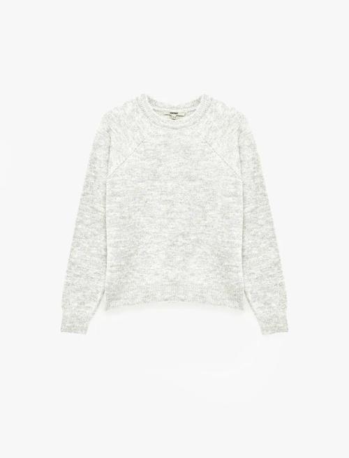 Bisiklet Yaka Basic Kadın Triko Kazak 6WAK90022HT