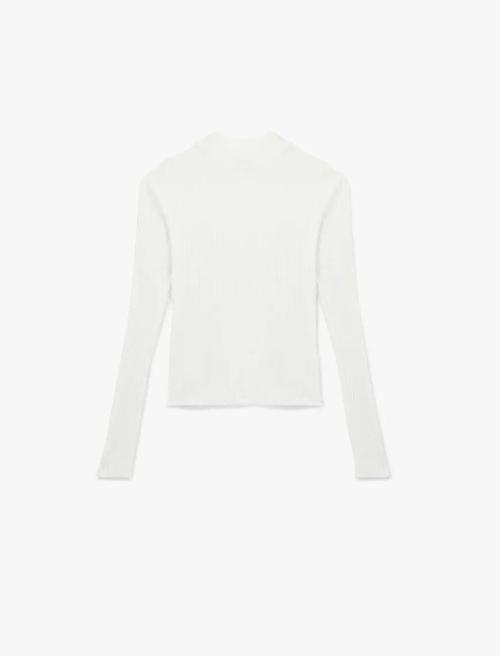 Dik Yaka Kadın Triko Kazak 6WAK90092HT