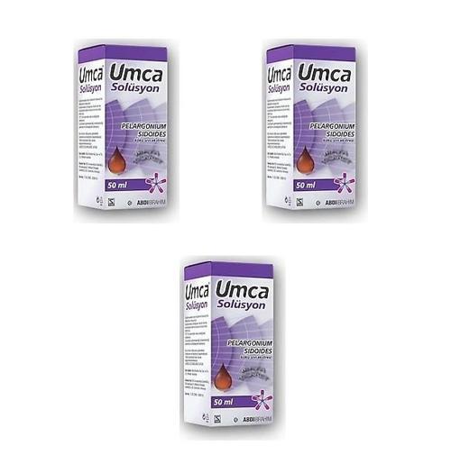 Umca Solüsyon Damla 50 ml' 3lü